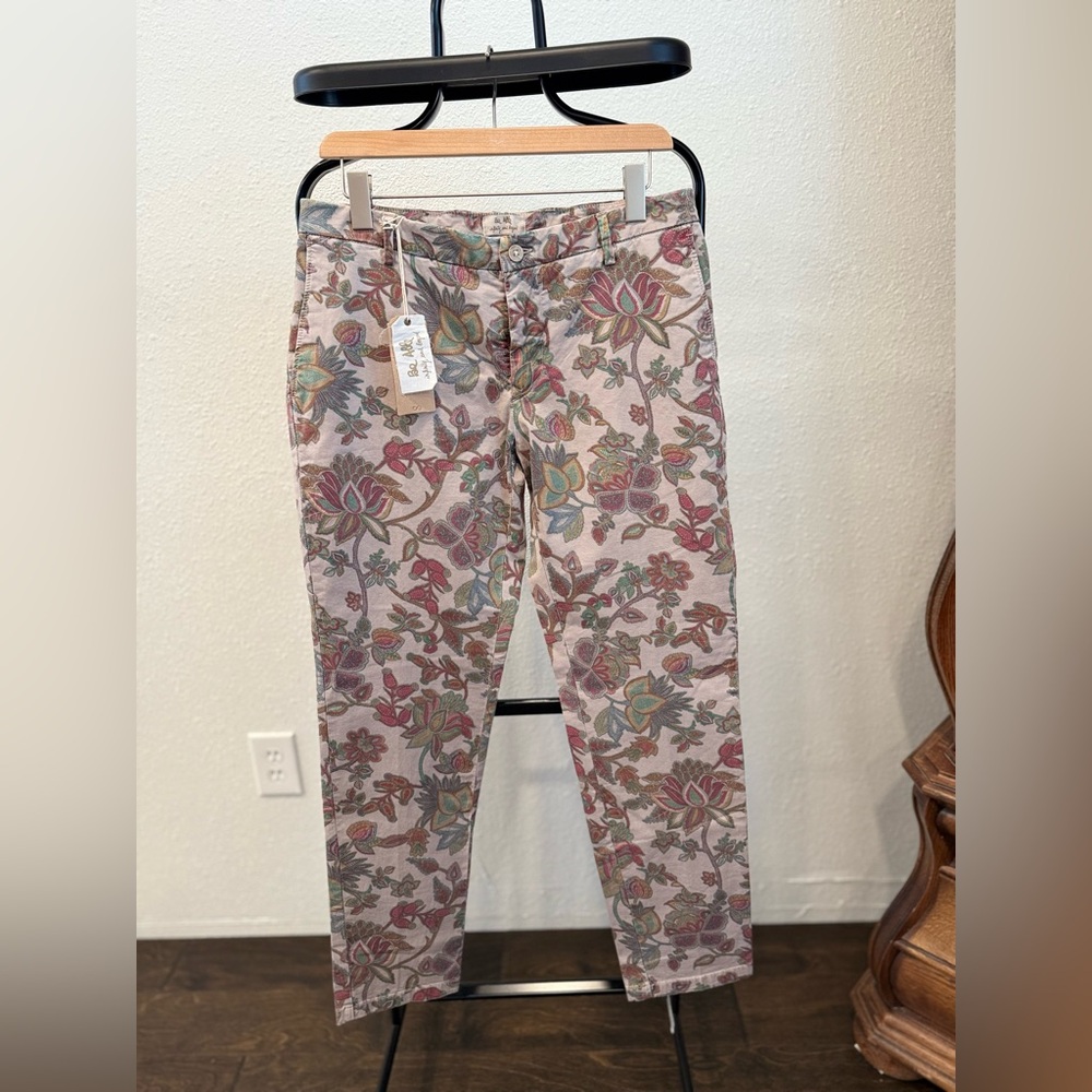 Floral Skinny Pants
